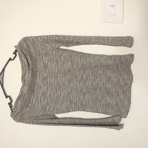 Philosophy woman's sweater petite small Multi Color